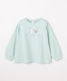 ANY KIDS 【綿100%】ネコアソート 長袖Tシャツ