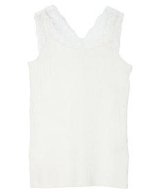 Green Parks レースタンクトップ