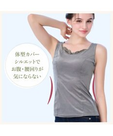 BRADELIS New York 【BRADELIS NewYork peace】シャイニーベロアブラキャミ25 カップ付き ブラトップ 補正 下着