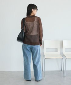 CRAFT STANDARD BOUTIQUE シアージョーゼットニットカーディガン