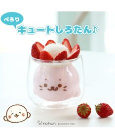 Mother garden しろたん ダブルウォールボウル 《ぺろり/もぐもぐ》 単品