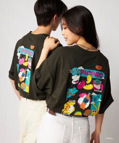 OP／FILA 【Ocean Pacific】ミッキー/水陸両用ビッグTシャツ/ユニセックス