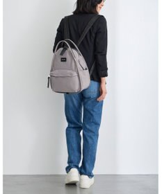 MioFIRANO はっ水軽量ナイロンオーバルハンドルリュック　FIRANO フィラノ