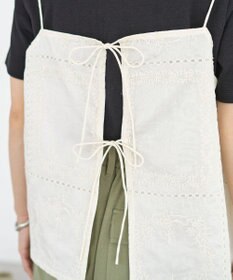 Green Parks 前後２ＷＡＹレース刺繍ビスチェ