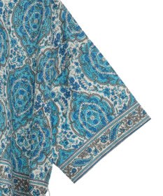 CRAFT STANDARD BOUTIQUE インド綿アラベスク柄ワンピース