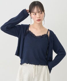 earth music&ecology 【2点セット】ＳＥＴ２点メローボレロ＋フリルキャミソール