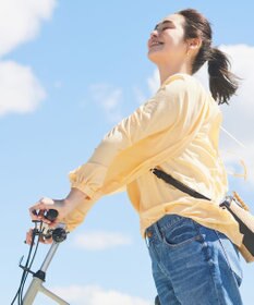 #Newans 2WAYシアーボレロブラウス