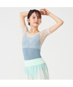 Chacott ハーフスリーブレオタード