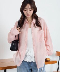 WEGO 【2026年春夏新作】シアーシャツ