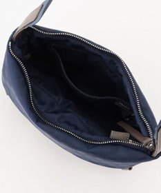 Y'SACCS はっ水ドットジャカード リサイクルレザーコンビ ショルダー