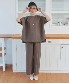 Tiaclasse 【接触冷感・洗える】イージーカットソードルマントップス