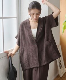 WEGO 【ANGIE VINTAGE】接触冷感半袖ジャケット