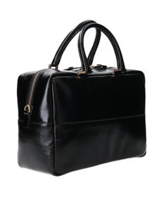 INTER-CHAUSSURES 【CHRISTIAN VILLA】ボックスシルエットレザーハンドバッグ