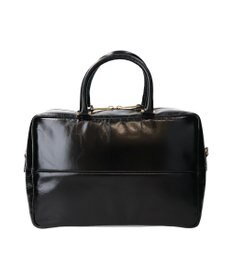 INTER-CHAUSSURES 【CHRISTIAN VILLA】ボックスシルエットレザーハンドバッグ