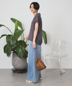 AMERICAN HOLIC フレンチスリーブスキッパールーズニットプルオーバー