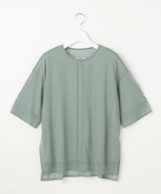 J.PRESS LADIES L 【WEB限定】シアーレイヤード ツイン カットソー