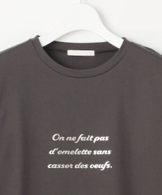 自由区 【洗える】長袖ロゴ Tシャツ