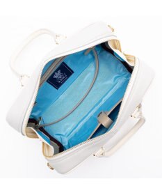 A.D.M.J. 【牛革】モーツァルト/バイカラーボストン25cm(ショルダーストラップ付)