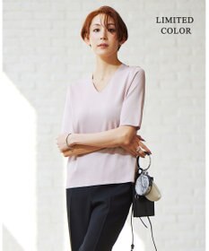 ICB L 【WEB限定カラーあり】 シンセティックハイゲージ 半袖ニット