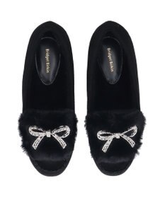 Bridget Birkin 【Bridget Birkin】キラキラリボンムートンシューズ