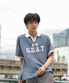 WEGO 【ユニセックス着用ITEM】チェックゲームシャツ