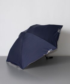 Blao（ブラオ）ボタニカル柄刺しゅう晴雨兼用傘（折り畳みミニ傘）日傘 