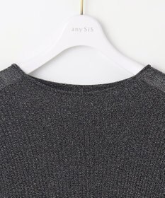 ANY SIS 【洗える】ラメシアーリブ ニット