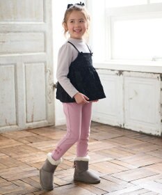 ANY KIDS 総柄リボンドッキングチュニック