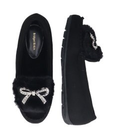 Bridget Birkin 【Bridget Birkin】キラキラリボンムートンシューズ