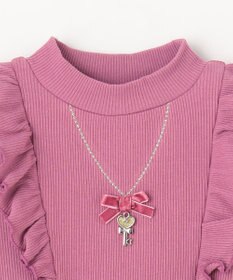 ANY KIDS 花柄ドッキングワンピース