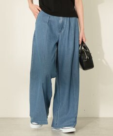 AMERICAN HOLIC ライトオンススーパーワイドデニム