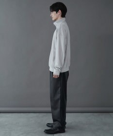 WEGO 【ユニセックス着用ITEM】マイクロシャギーワンポイントハーフZIPプルオーバー