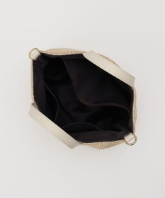 russet スリム2WAYトートバッグ <ナイロンラフィア>(CE-1717-WEB)