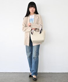 Hekhèr Le Style de Vie 【日本製/セレモニーにも】シュリンクレザー ハンドバッグ medium