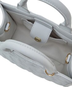 Maison de FLEUR EC限定スカーフ付リボンキルティングバッグ