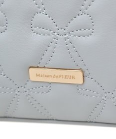 Maison de FLEUR EC限定スカーフ付リボンキルティングバッグ