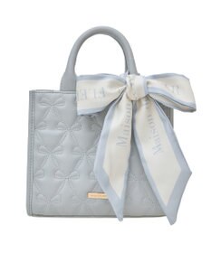 Maison de FLEUR EC限定スカーフ付リボンキルティングバッグ