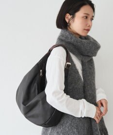 russet 【新色追加/ショルダーバッグ人気NO.1モデル】ソフトレザーラウンドビッグショルダーバッグ(CE-1325-WEB)