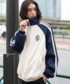 WEGO 【ユニセックス着用ITEM】フェイクスウェードトラックジャケット