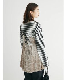 Green Parks ・ＥＬＥＮＣＡＲＥ　ＤＵＥクラッシュベロアキャミチュニック