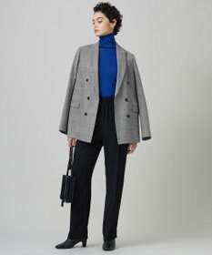 ICB 【CLASSY.1月号掲載・新色追加・洗える】エクストラファインメリノ タートルネックプルオーバー