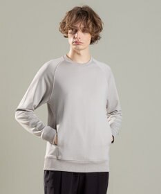 JOSEPH HOMME コットンナイロンテリー　クルーネックスウェット