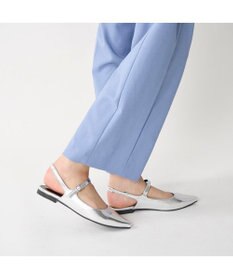 MODE ET JACOMO <noyau>ポインテッドトゥバックベルトパンプス