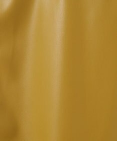 Green Parks フェイクレザーＶネックベスト