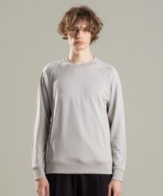 JOSEPH HOMME コットンナイロンテリー　クルーネックスウェット
