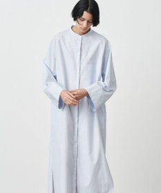 ATON GIZA STRIPE | バンドカラードレス