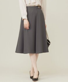 ANY SIS 【洗える】プチベルトフレア スカート