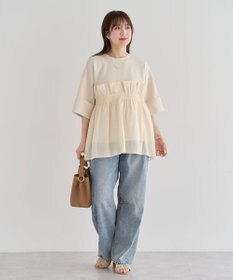 Green Parks ・ＥＬＥＮＣＡＲＥ　ＤＵＥ　デニムバレルレッグパン