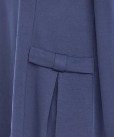 Tiaclasse L 【洗える】サイドリボンポンチチュニック