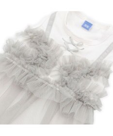 PET PARADISE ペットパラダイス チュール タンクトップ 《グレー》 小型犬